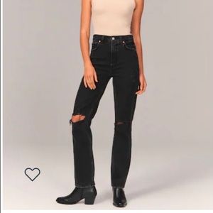90s Ultra High Rise Straight Jeans